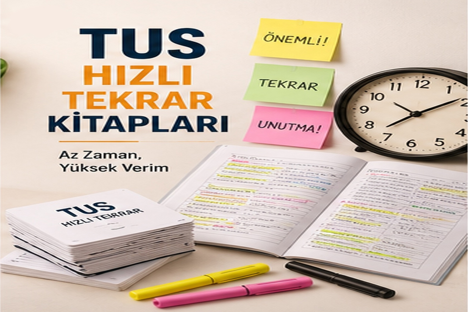 TUS Hızlı Tekrar Kitapları: Sınav Öncesi Hangi Kaynaklar Kullanılmalı?