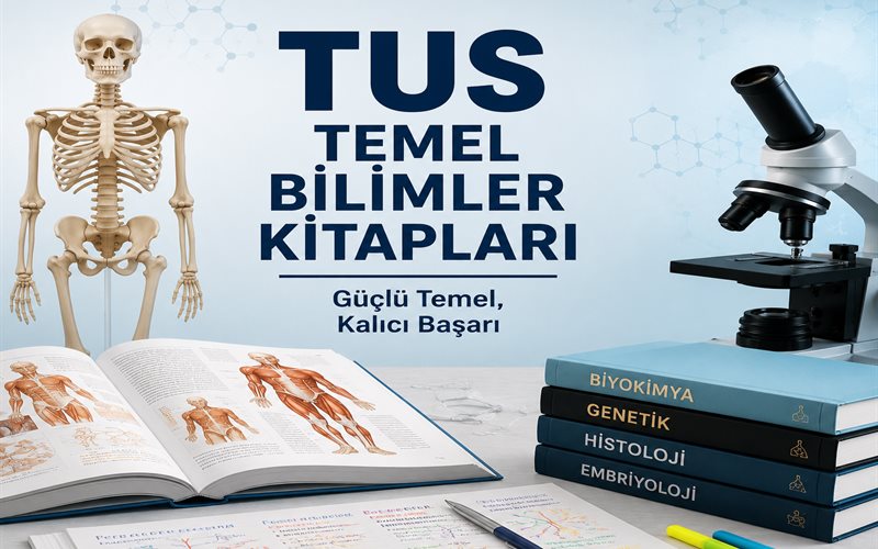 TUS Temel Bilimler Kitapları: Hangi Ders İçin Hangi Kaynak Tercih Edilmeli?