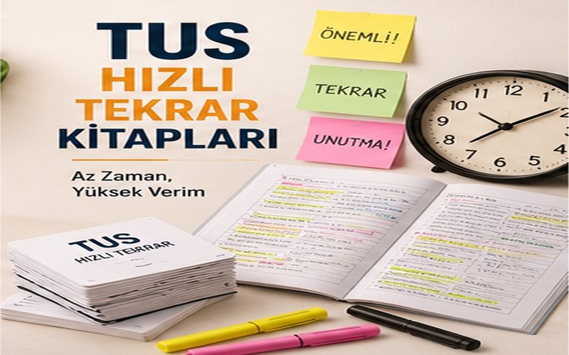 TUS Hızlı Tekrar Kitapları: Sınav Öncesi Hangi Kaynaklar Kullanılmalı?