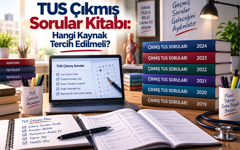 TUS Çıkmış Sorular Kitabı: Hangi Kaynak Tercih Edilmeli?