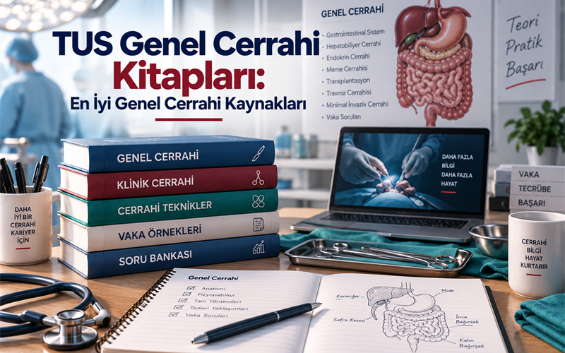 TUS Genel Cerrahi Kitapları: En İyi Genel Cerrahi Kaynakları