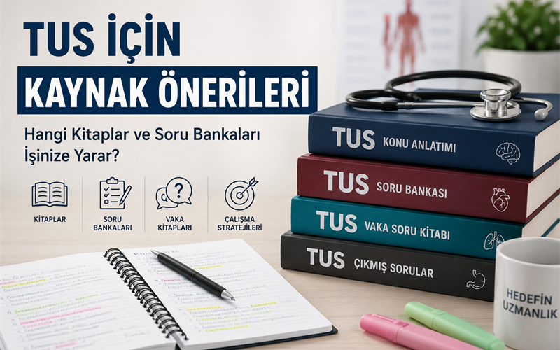 TUS İçin Kaynak Önerileri: Hangi Kitaplar ve Soru Bankaları İşinize Yarar?