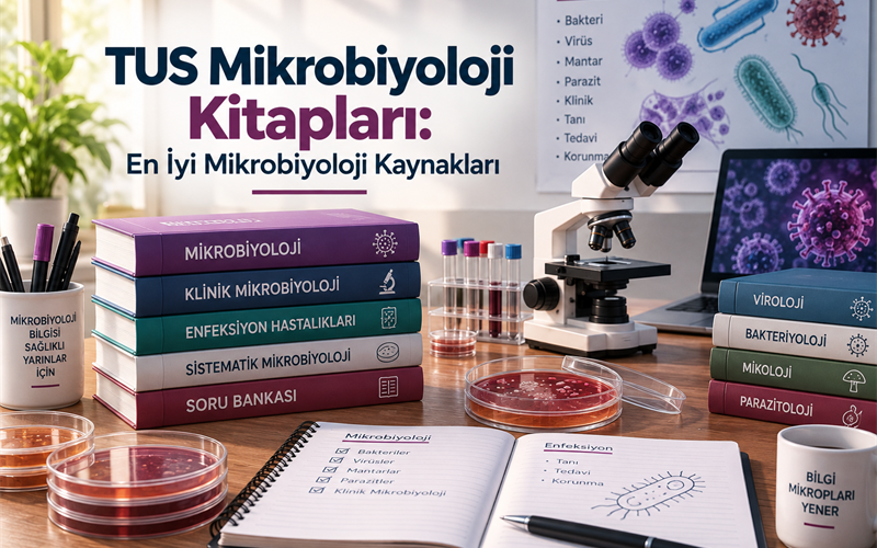 TUS Mikrobiyoloji Kitapları: En İyi Mikrobiyoloji Kaynakları