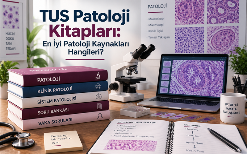 TUS Patoloji Kitapları: En İyi Patoloji Kaynakları Hangileri?
