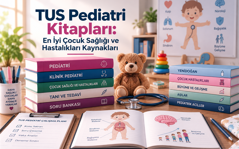 TUS Pediatri Kitapları: En İyi Çocuk Sağlığı ve Hastalıkları Kaynakları