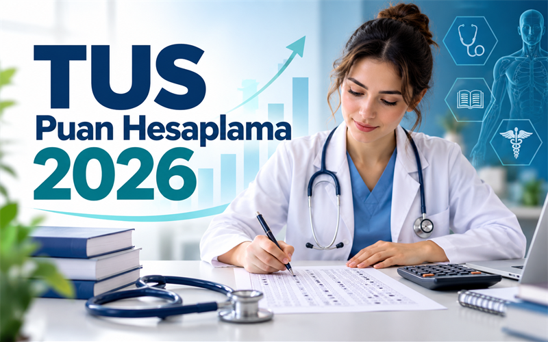 TUS Puan Hesaplama 2026 | Kaç Net Kaç Puan Getirir?