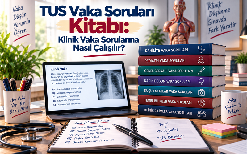 TUS Vaka Soruları Kitabı: Klinik Vaka Sorularına Nasıl Çalışılır?