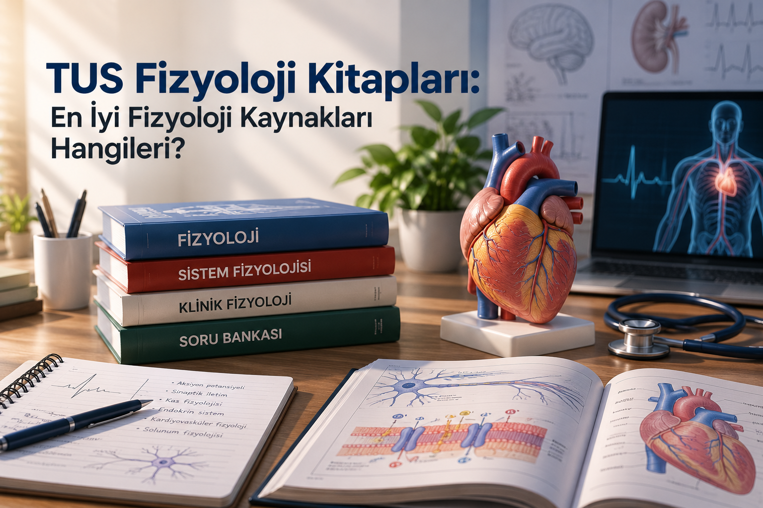 TUS Fizyoloji Kitapları: En İyi Fizyoloji Kaynakları Hangileri?