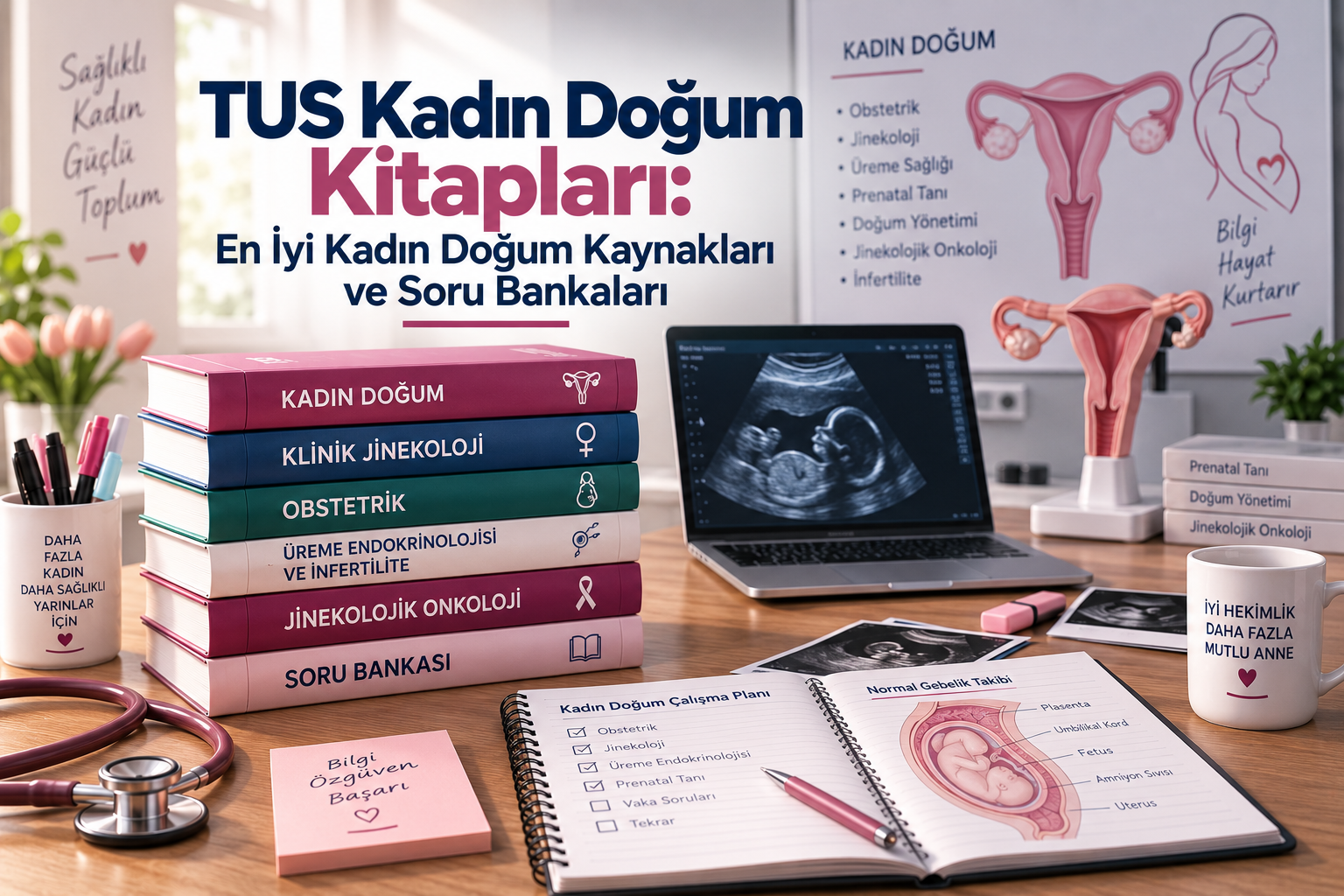 TUS Kadın Doğum Kitapları: En İyi Kadın Hastalıkları ve Doğum Kaynakları