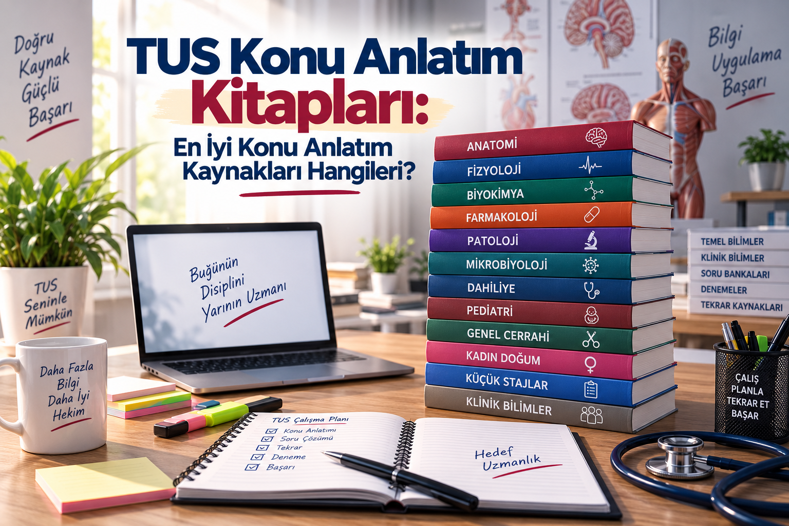 TUS Konu Anlatım Kitapları: En İyi Konu Anlatım Kaynakları Hangileri?