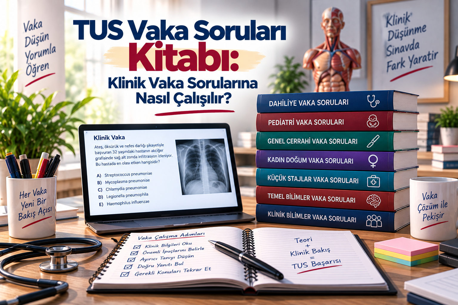 TUS Vaka Soruları Kitabı: Klinik Vaka Sorularına Nasıl Çalışılır?