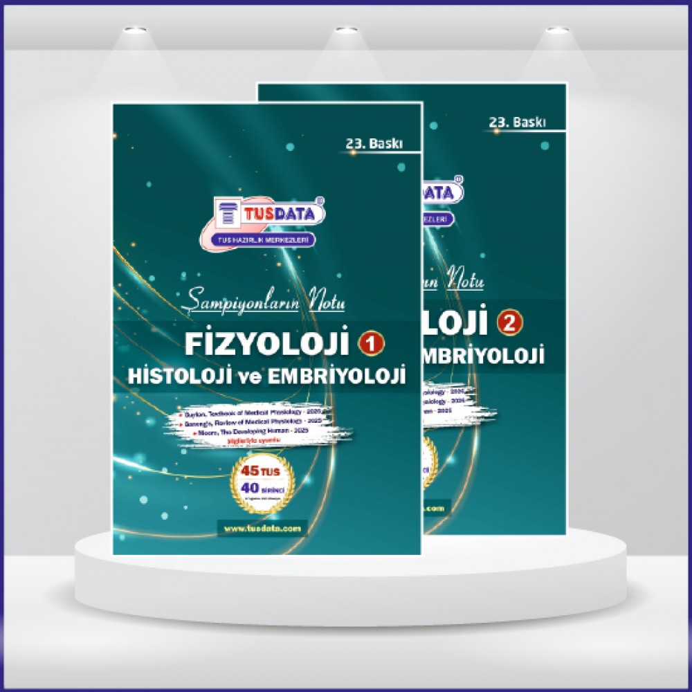 TUS Şampiyonların Notu ( 23.Baskı ) Fizyoloji