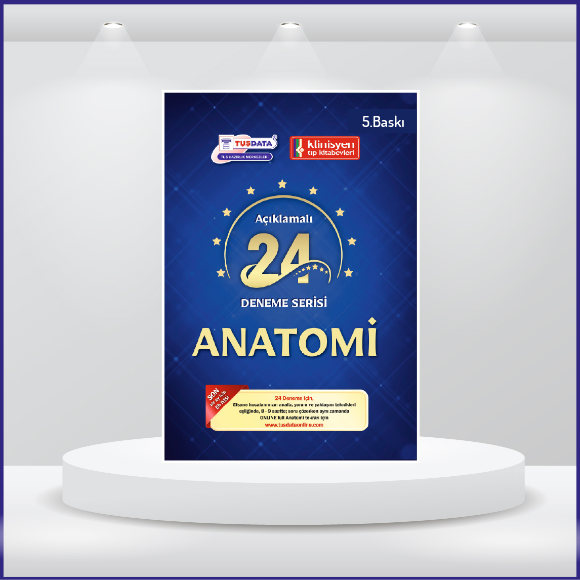 24 Açıklamalı Deneme Serisi 5.Baskı - Anatomi