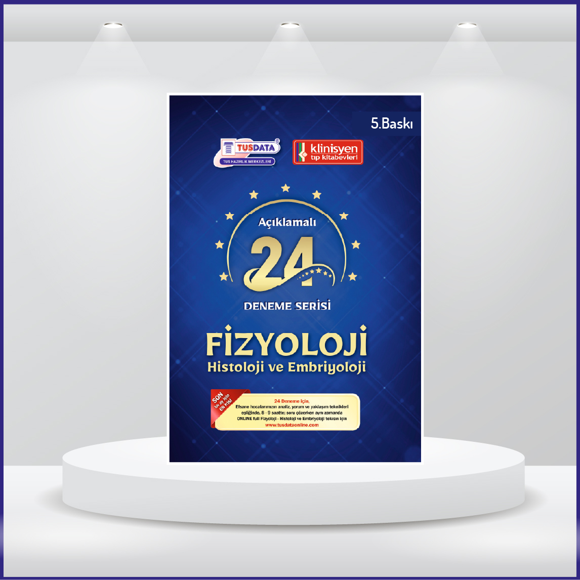 24 Açıklamalı Deneme Serisi 5.Baskı - Fizyoloji