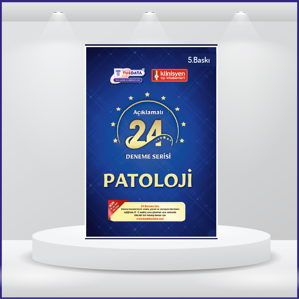 24 Açıklamalı Deneme Serisi 5.Baskı - Patoloji