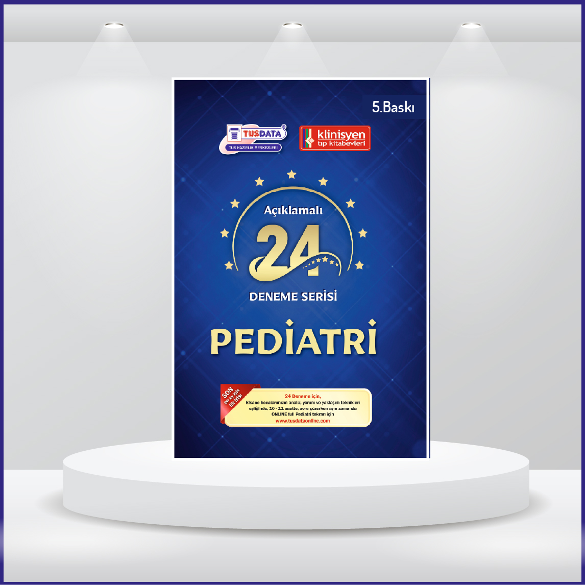 24 Açıklamalı Deneme Serisi 5.Baskı - Pediatri