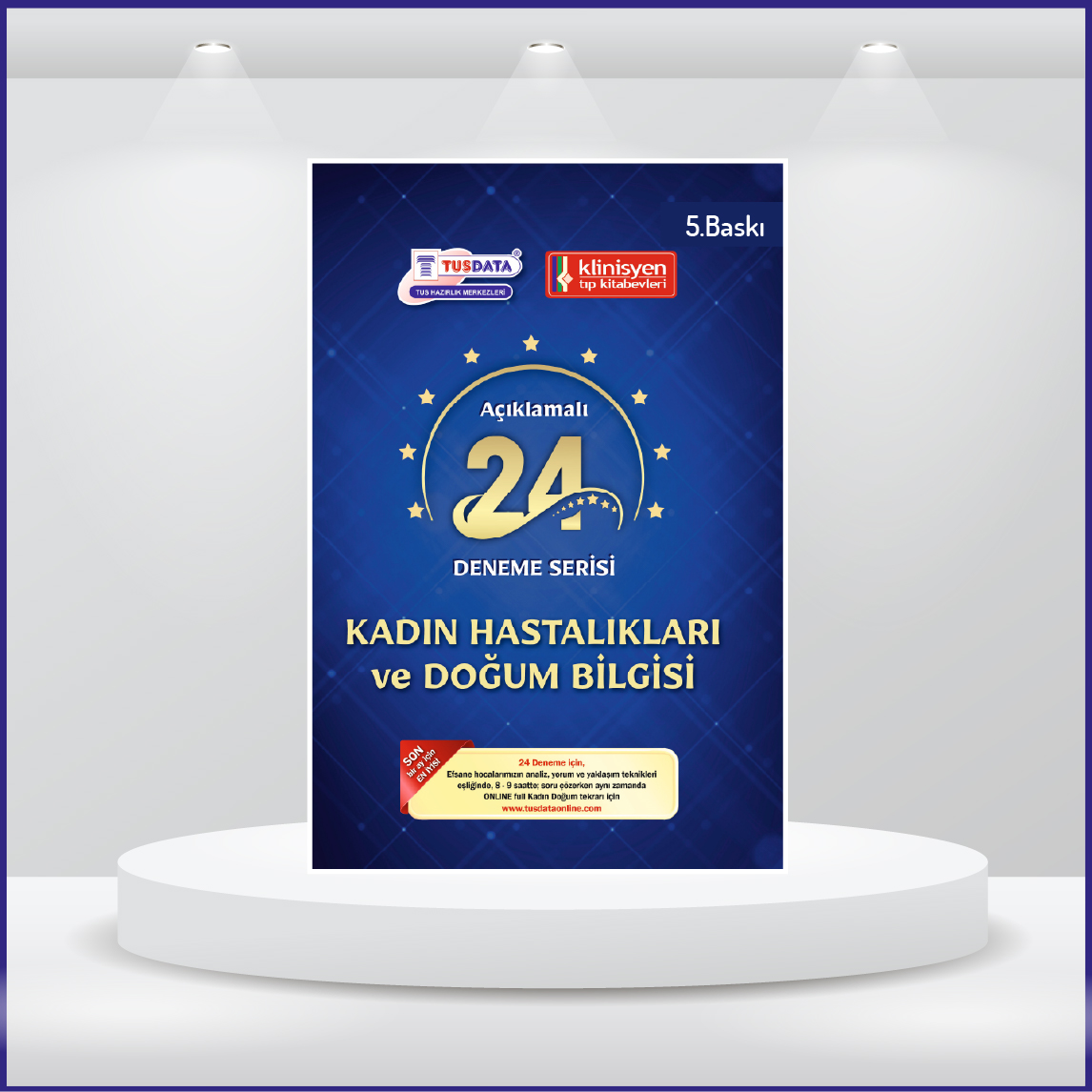 24 Açıklamalı Deneme Serisi 5.Baskı - Kadın Doğum