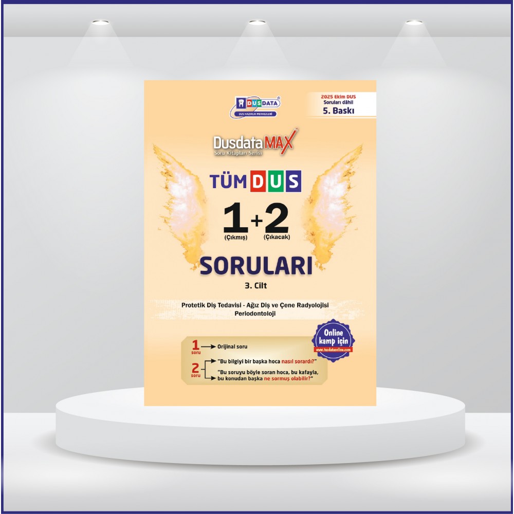 Dusdatamax Tüm Dus Soruları 1+2 ( 5.Baskı ) 3.Cilt