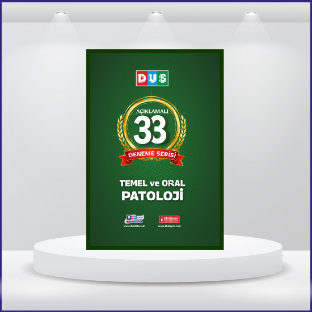 DUS 33 Açıklamalı Deneme Serisi Patoloji