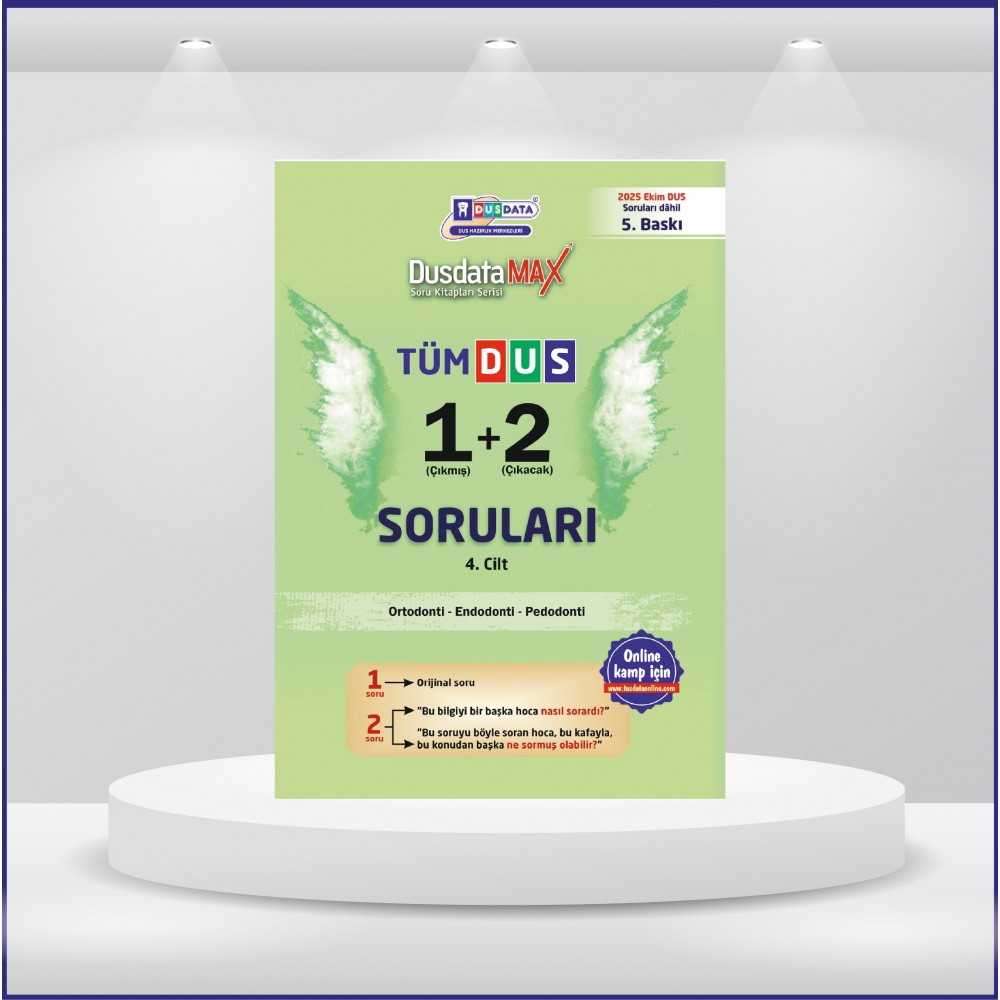 Dusdatamax Tüm Dus Soruları 1+2 ( 5.Baskı ) 4.Cilt