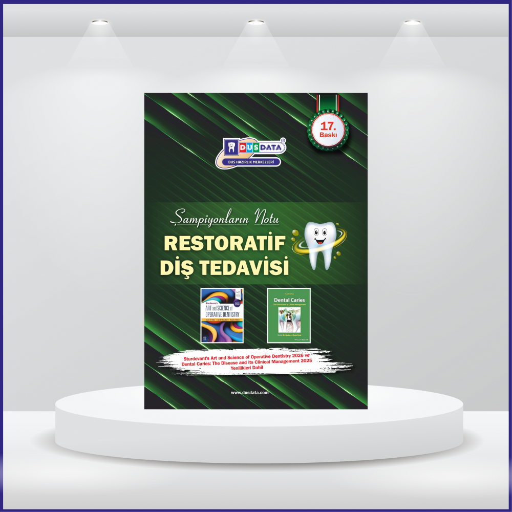 DUS Şampiyonların Notu ( 17.Baskı ) Restoratif Diş