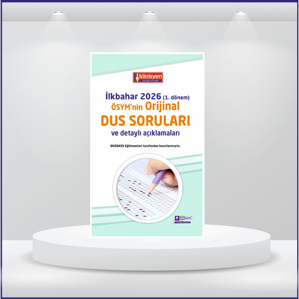 DUS SORULARI - ÖSYM'nin Orijinal İlkbahar 2026