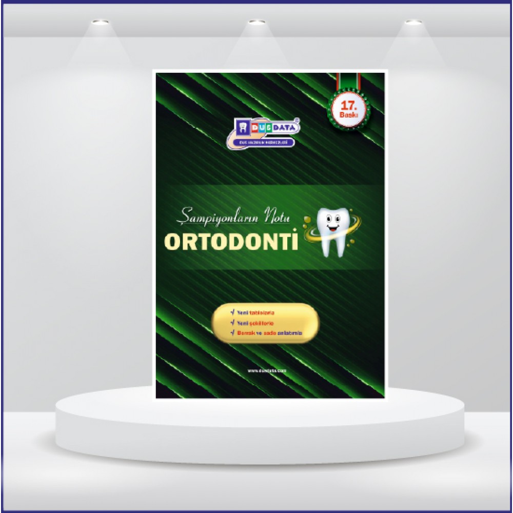 DUS Şampiyonların Notu ( 17.Baskı ) Ortodonti