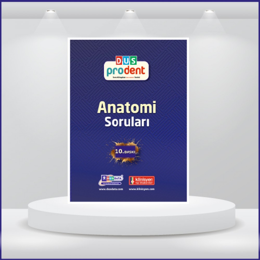 DUS Prodent Soruları ( 10.Baskı ) Anatomi