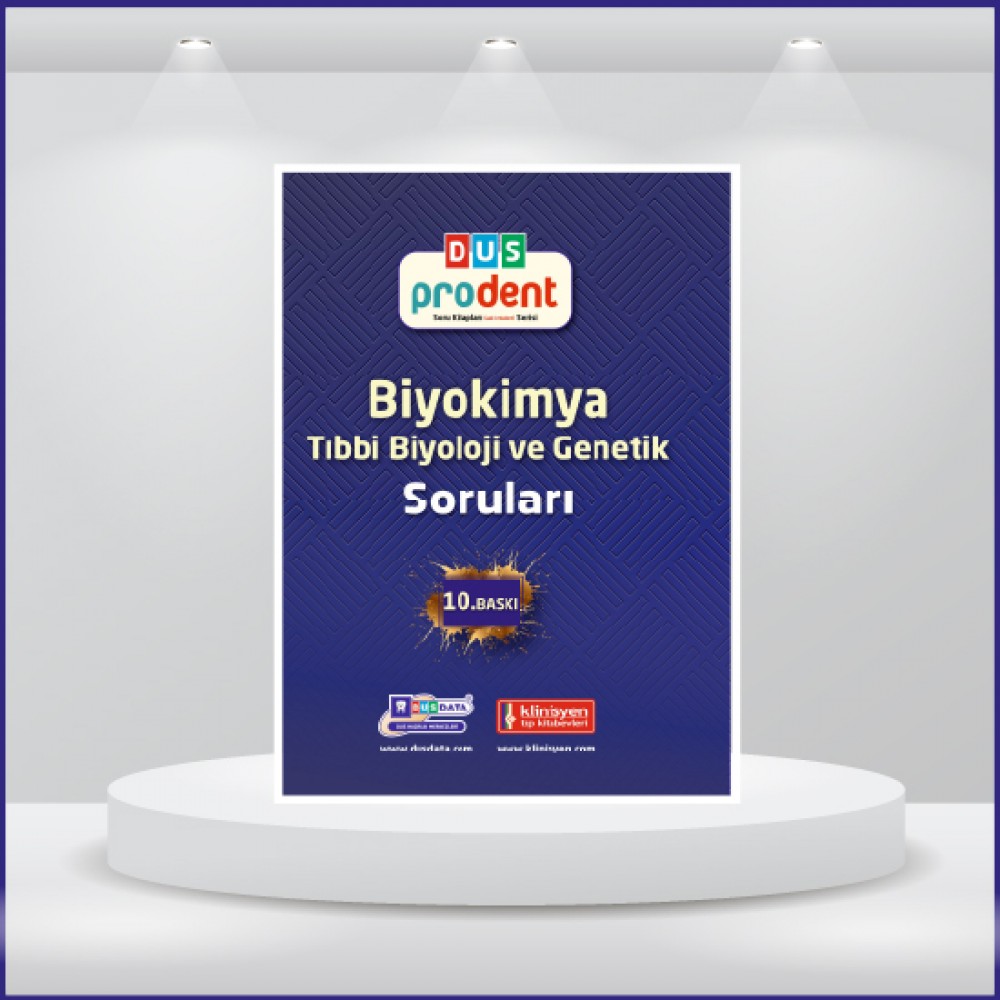 DUS Prodent Soruları ( 10.Baskı ) Biyokimya
