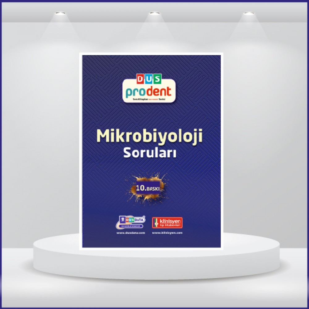 DUS Prodent Soruları ( 10.Baskı ) Mikrobiyoloji