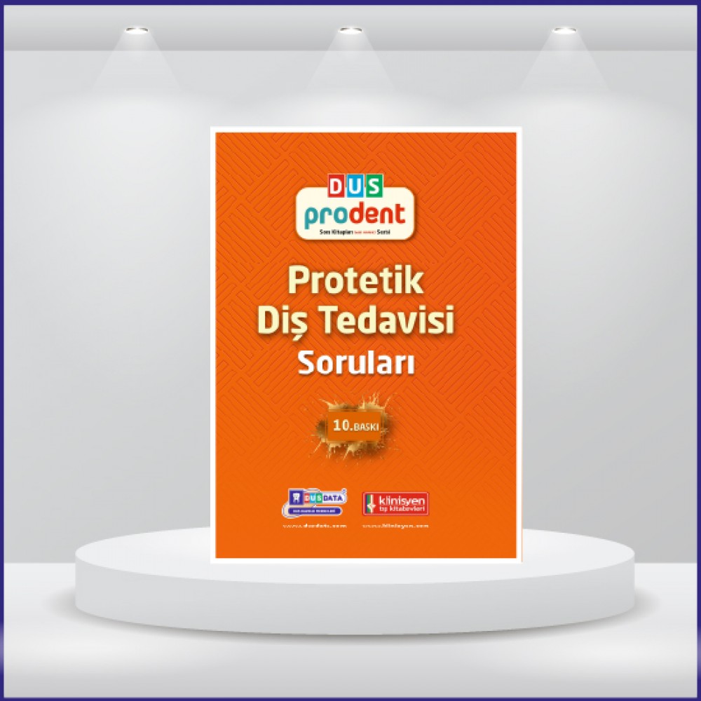 DUS Prodent Soruları ( 10.Baskı ) Protetik Diş