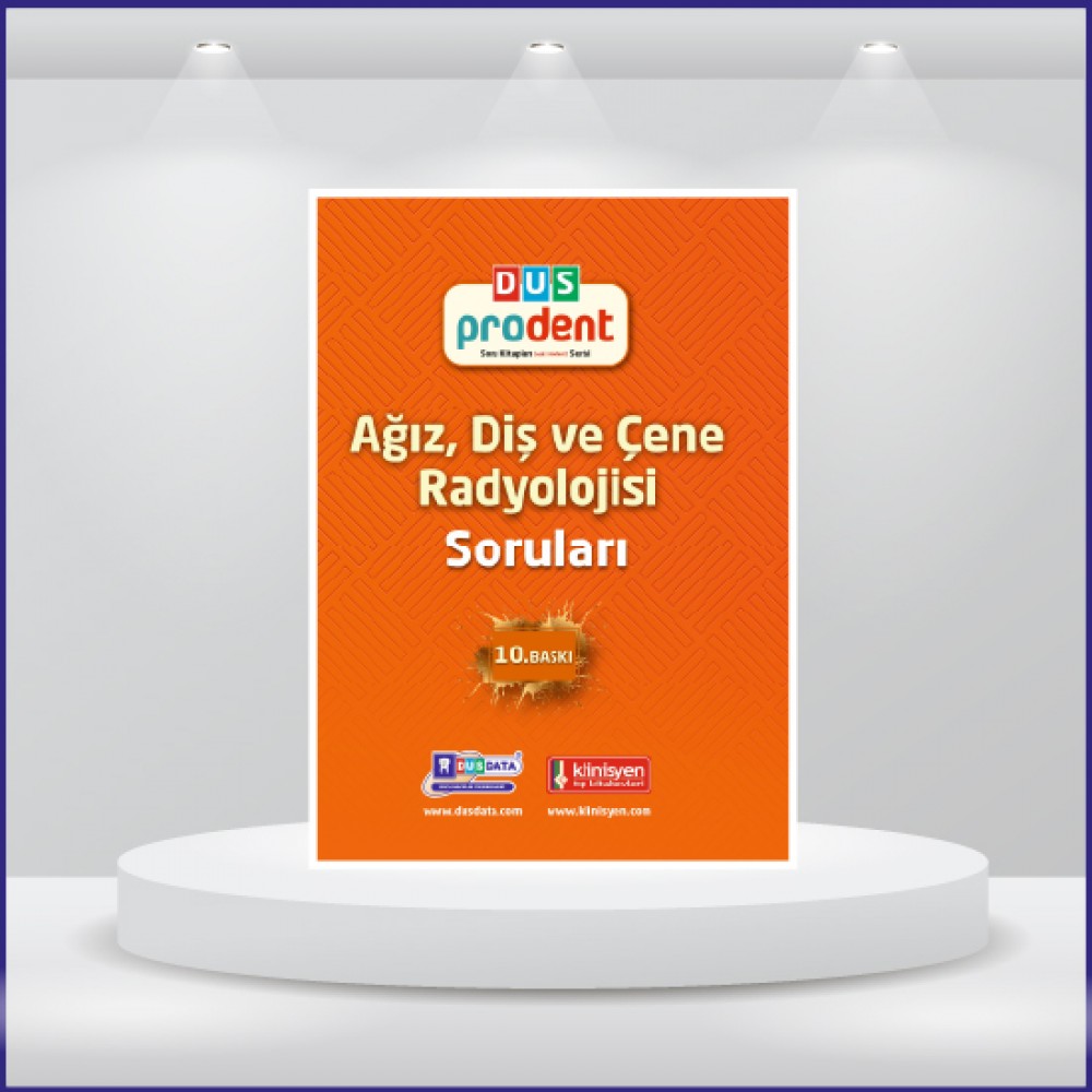 DUS Prodent Soruları ( 10.Baskı ) Ağız Radyolojisi