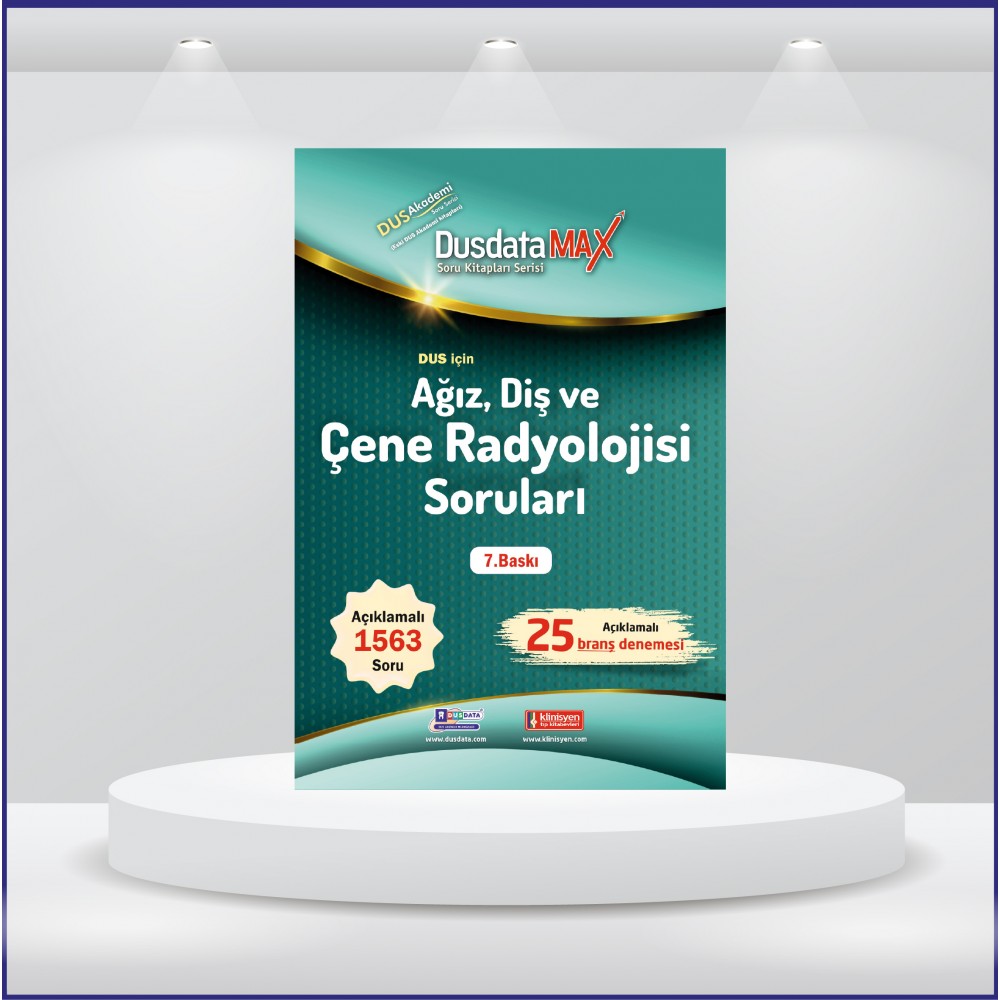 Dusdatamax Ağız Radyolojisi Soruları ( 7.Baskı )