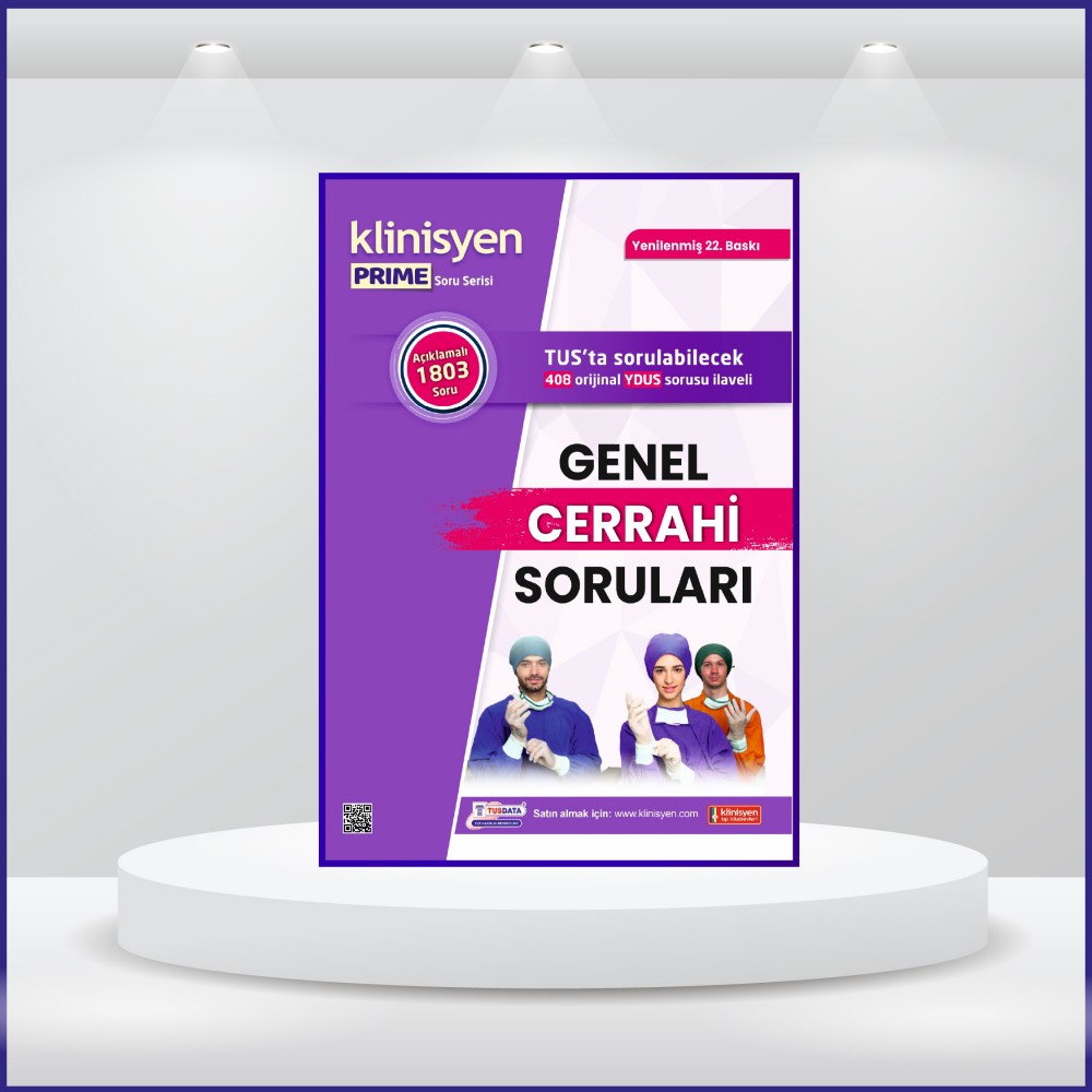 Klinisyen Prime Soruları Genel Cerrahi ( 22.Baskı )
