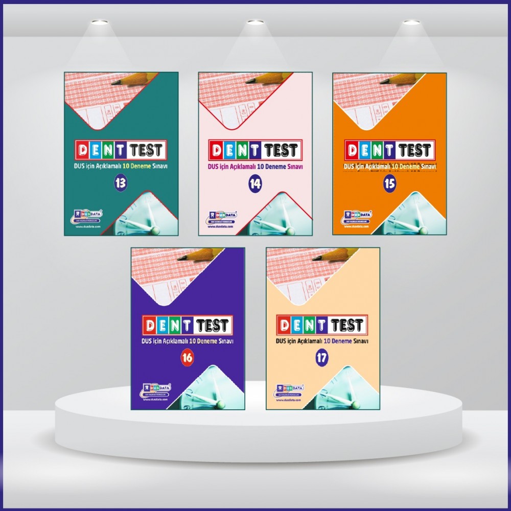 Denttest Deneme Sınavları Takımı ( 5 CİLT)