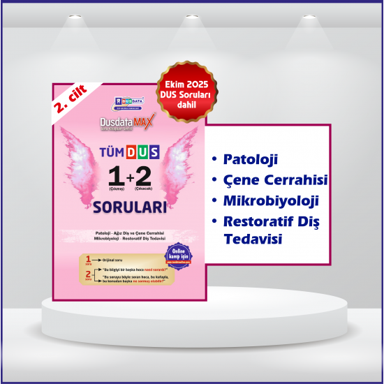 Dusdatamax Tüm Dus Soruları 1+2 ( 4.Baskı ) 2.Cilt