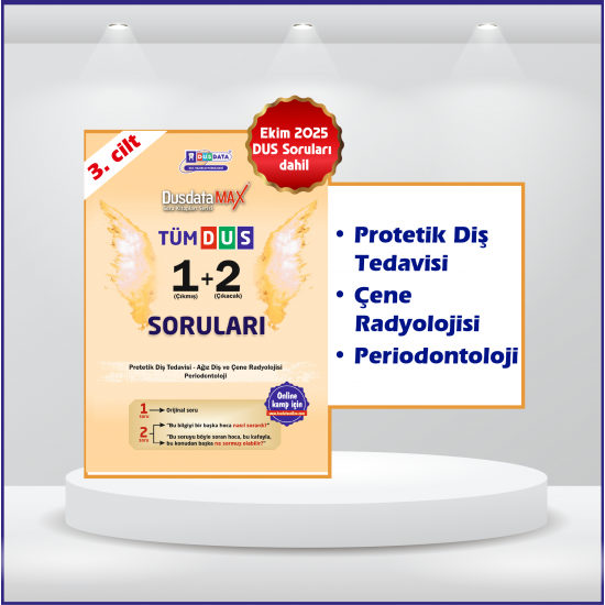 Dusdatamax Tüm Dus Soruları 1+2 ( 4.Baskı ) 3.Cilt