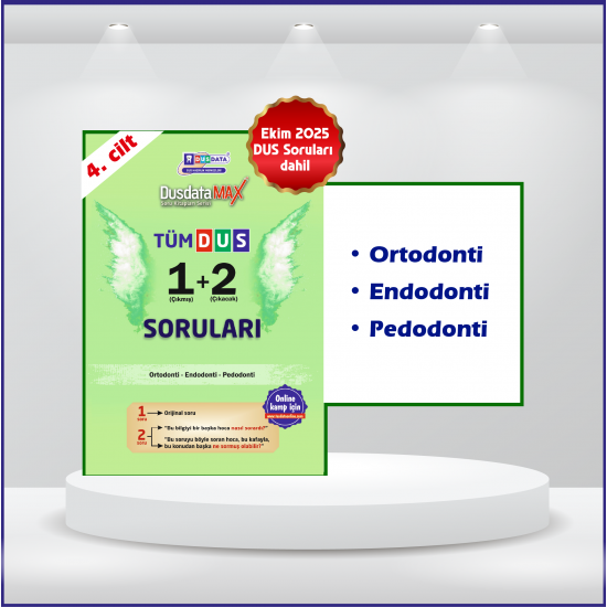 Dusdatamax Tüm Dus Soruları 1+2 ( 4.Baskı ) 4.Cilt