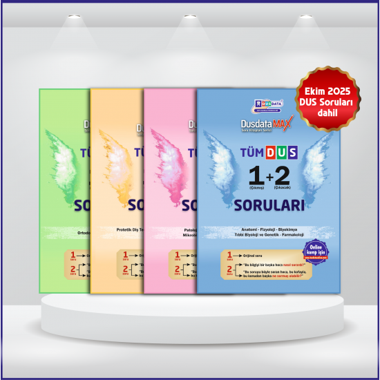 Dusdatamax Tüm Dus Soruları 1+2 ( 4.Baskı ) Takım
