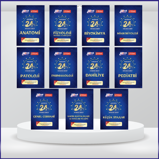 24 Açıklamalı Deneme Serisi Takımı 4.Baskı ( 11 Branş )
