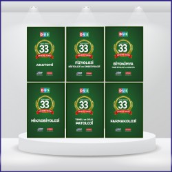DUS 33 Açıklamalı Deneme Temel Bilimler ( 6 Cilt ) 