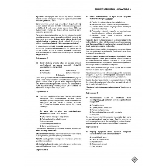 Klinisyen Prime Soruları Dahiliye ( 26.Baskı ) 1.2.Cilt