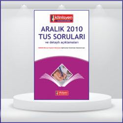 Aralık 2010 Açıklamalı Tus Soruları 