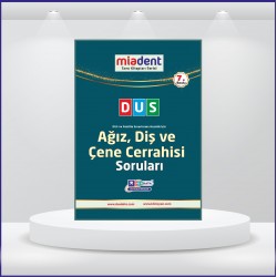 DUS Miadent Soruları ( 7.Baskı ) Ağız Cerrahisi