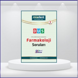 DUS Miadent Soruları ( 7.Baskı ) Farmakoloji