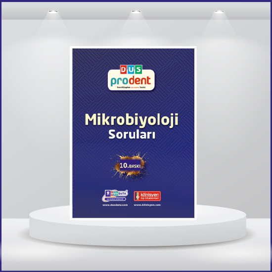 DUS Prodent Soruları ( 10.Baskı ) Mikrobiyoloji