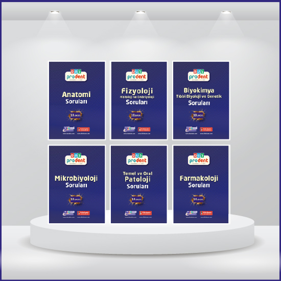 DUS Prodent Soruları Temel Blimler ( 10.Baskı ) Takımı 