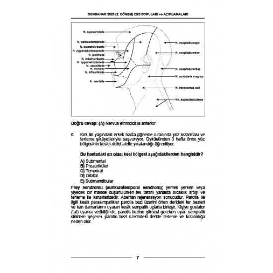 DUS SORULARI - ÖSYM'nin Orijinal sonbahar 2025 DUS SORULARI - ÖSYM'nin Orijinal sonbahar 2025
