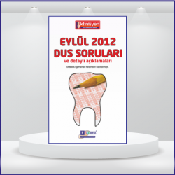 DUS SORULARI - ÖSYM'nin Orijinal EYLÜL 2012