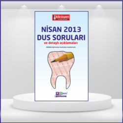 DUS SORULARI - ÖSYM'nin Orijinal NİSAN 2013